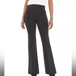 SPANX PerfectFit Ponte High Rise Flare Pants Dark Charcoal Gray